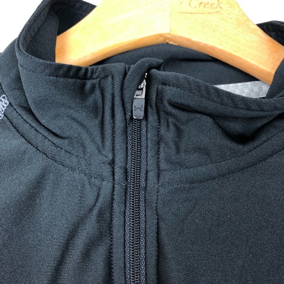 UNDER ARMOUR black quarter zip long sleeve shirt - Picture 7 of 8